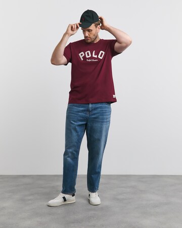 Polo Ralph Lauren White Arched Varsity Logo T-Shirt