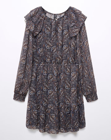 Mango Sara Printed Mini Dress