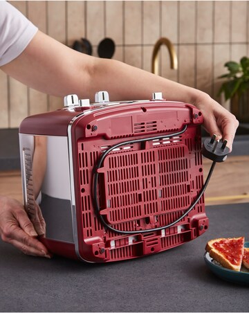 Morphy Richards Accents Pyramid Kettle & Toaster Rhubarb