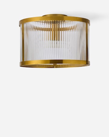 Joanna Hope Serena Ribbed Glass Celing Light