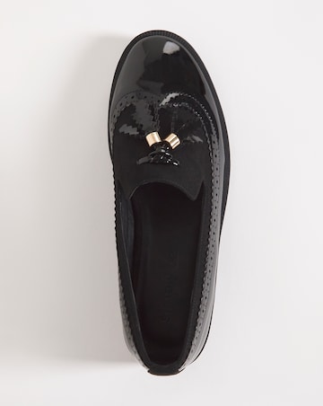 Amy Tassle Trim Loafers - Extra Wide Fit (EEE)