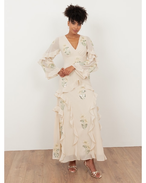 Maya Deluxe Embellished Dress
