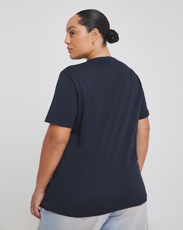 Tommy Hilfiger Varsity Crest Crew Neck Short Sleeve T- Shirt