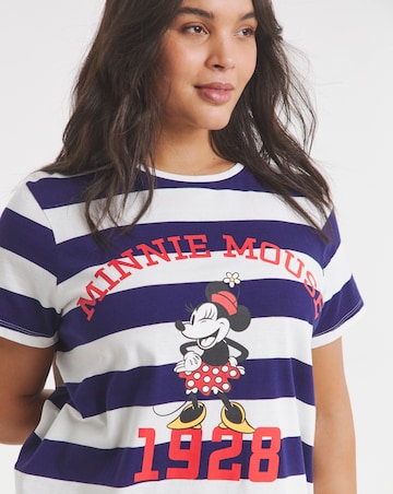 Minnie Mouse Cotton Oversized Tee Varsity Nightie