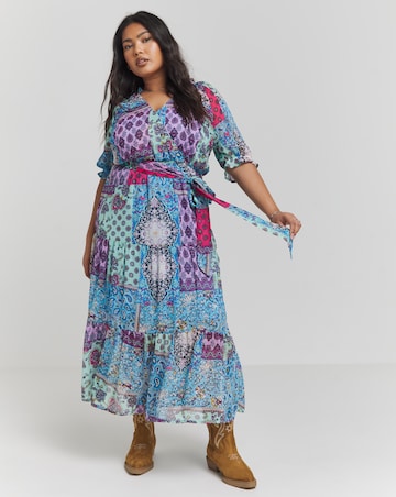 Joe Browns Aris Patchwork Print Maxi Dress