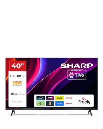 Sharp 2T-C40HE2245KB 40in Smart Full HD Tivo LED TV