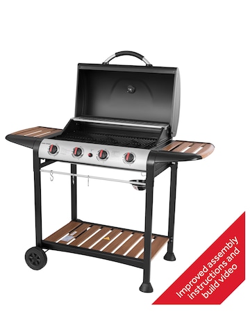 George Foreman 4 Burner Gas BBQ