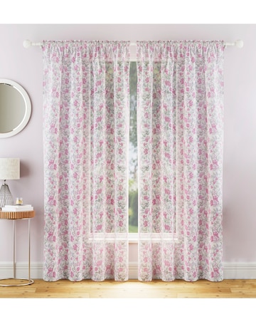 Mia Floral Printed Voile Panel