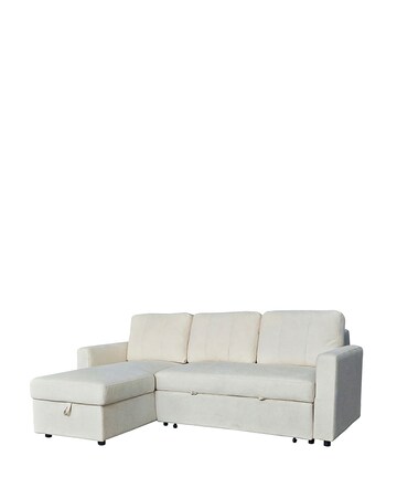 Aspire Nexis Left Corner Chaise Storage Sofa Bed