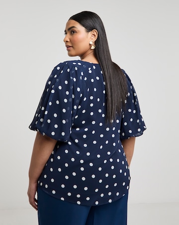 Joanna Hope Puff Sleeve Blouse