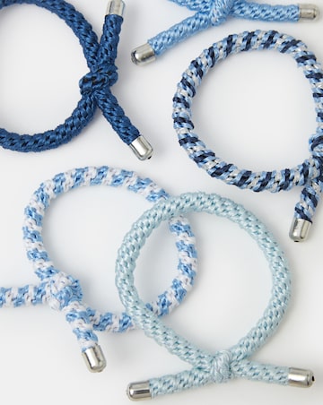 Accessorize 5pk Knot Cord Hair Bands