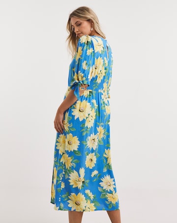 Nobody's Child Esme Sunflower Midi Dress