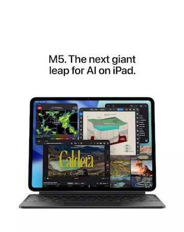 Apple iPad Pro (M5, 2025) 13inch Nano-Texture Glass Wi-Fi 1TB - Space Black