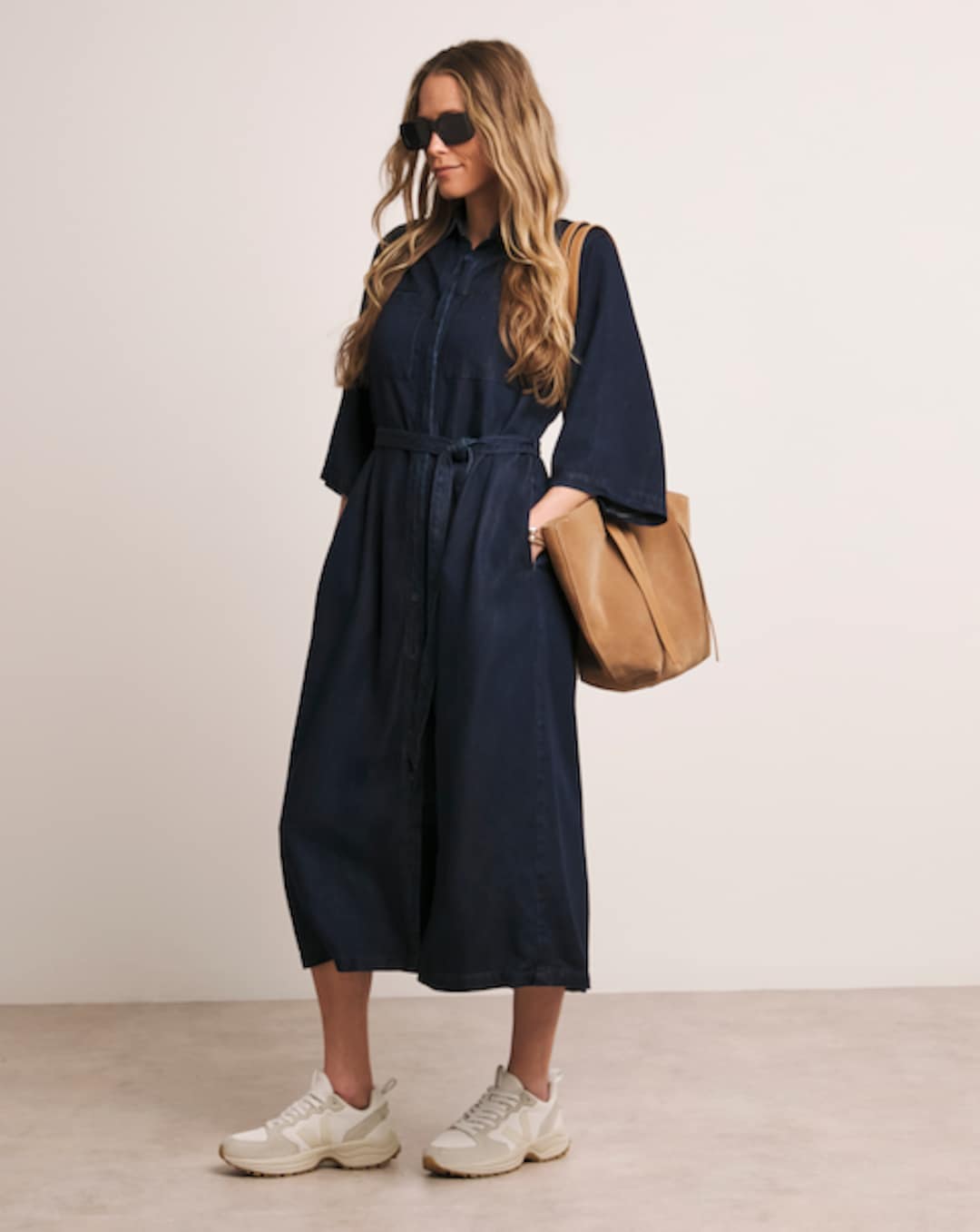 fashion world shirt dresses Rhiona Linen Shirt Dress