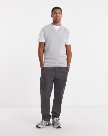 5 Pack White Crew Neck T-Shirts Long