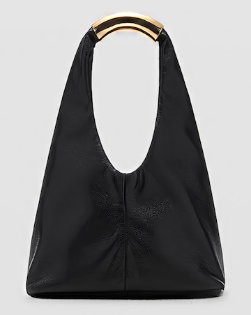 Mango Metal Top Handle Bag