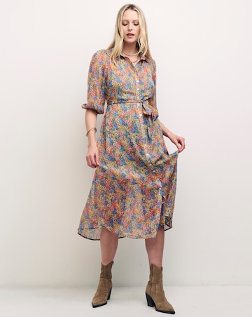 Nobody's Child Malika Floral Shirt Dress