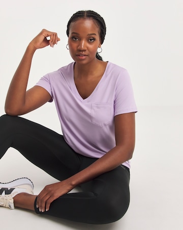 Skechers Godri Serene V-Neck T-Shirt
