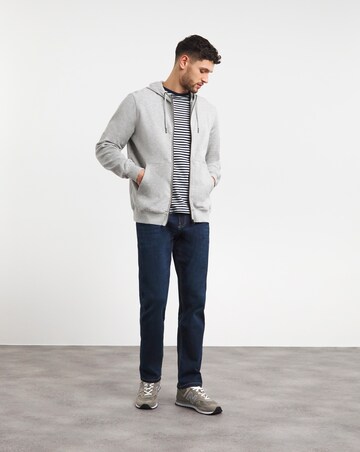 Indigo Wash Straight Leg Jeans
