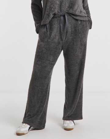Grey Marl Fluffy Jogger