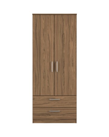 Briar Ready Assembled 2 Door 2 Drawer Wardrobe