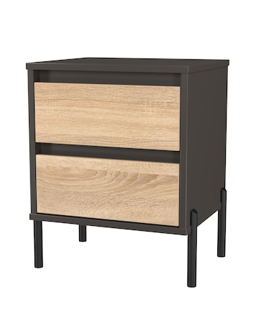 Sloan 2 Drawer Bedside
