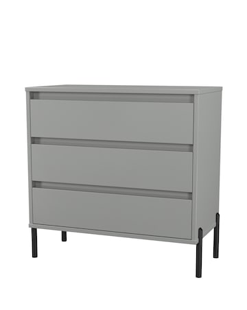 Sloan Ready Assembled 3 Drawer Chest