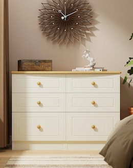 Frances Ready Assembled 6 Drawer Chest