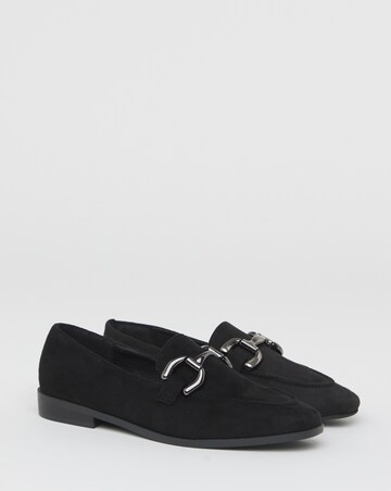 Butterfly Classic Loafer With Snaffle Trim - Wide Fit (E)