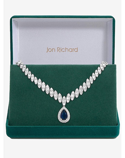 Jon Richard Blue Necklace - Gift Boxed