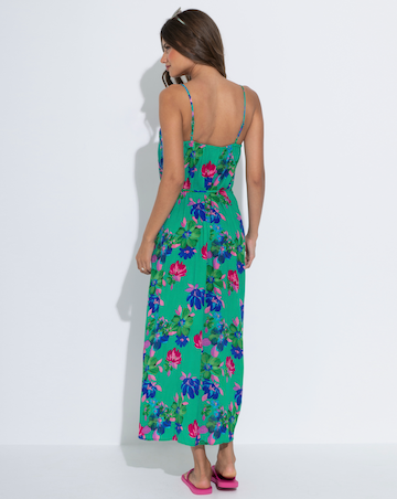 Pour Moi Melanie Sheer Viscose Tie Belt Maxi Beach Dress