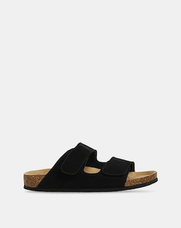 Jack &amp; Jones Central Two Strap Sandal - Black