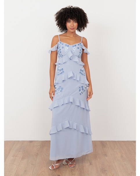Maya Deluxe Embroidered Dress
