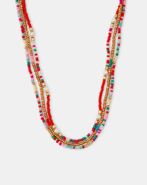 Accessorize Skinny Beaded Necklaces