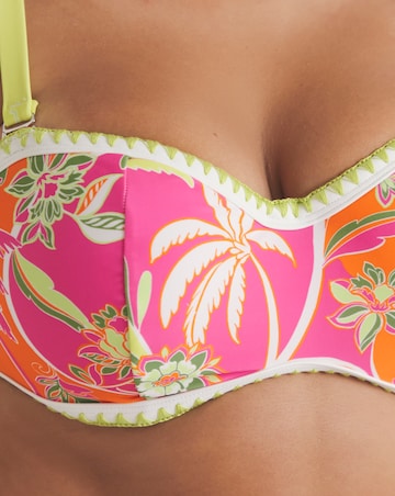 Figleaves Frida Underwired Bandeau Bikini Top