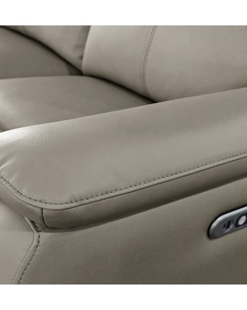 Aspire Kingsmere Leather Power Recliner 2 Seater