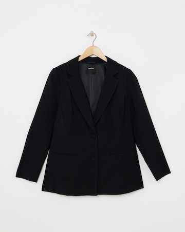 Adjustable Cinched Waist Blazer