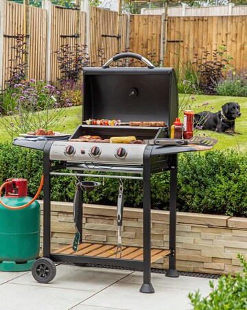 George Foreman 3 Burner Gas BBQ