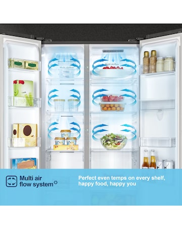 Fridgemaster MS83430DEB1 178cm High Non-Plumbed Total No Frost