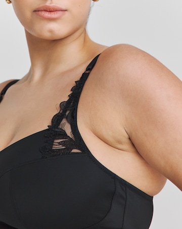 Pretty Secrets (2 Pack) Flora Non Wired Bras (B-F) Black/White