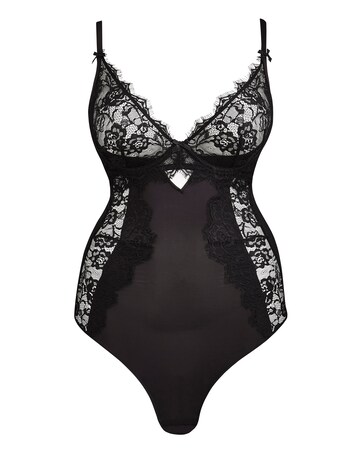 Figleaves Pulse Lace Underwired Body Longer Length B-DD