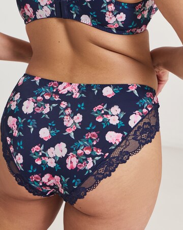 Pretty Secrets Adrianne Floral Midi Brief Knickers