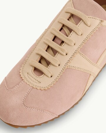 Nobodys Child Pink Suede Trainers - Standard Fit (D)