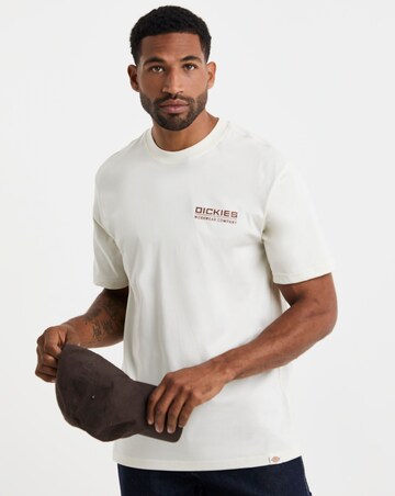 Dickies Bolivar Short Sleeve Back Graphic T-Shirt - White