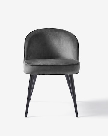 Addison Dining Table with 4 Emilie Velvet Chairs