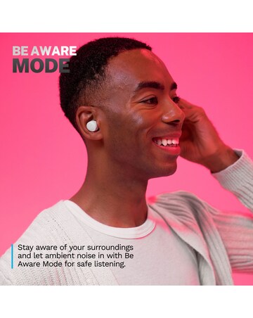 JLAB Go Air Pop True Wireless Earbuds - Cloud White