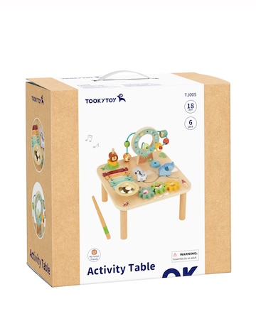 Tooky Toy Wooden Forest Activity Table