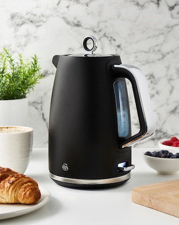 Tower Kettle, 2 Slice Toaster & Microwave Bundle - Black