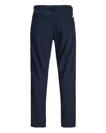 Jack & Jones Kane Linen Blend Trouser - Navy