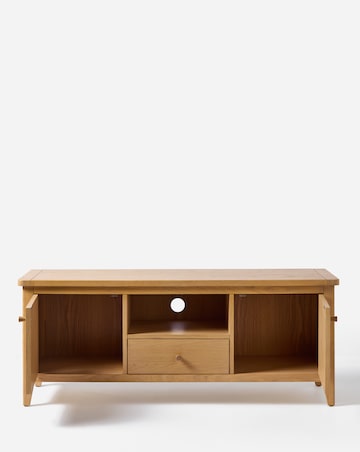 Caitlin Ready Assembled Wooden TV Unit